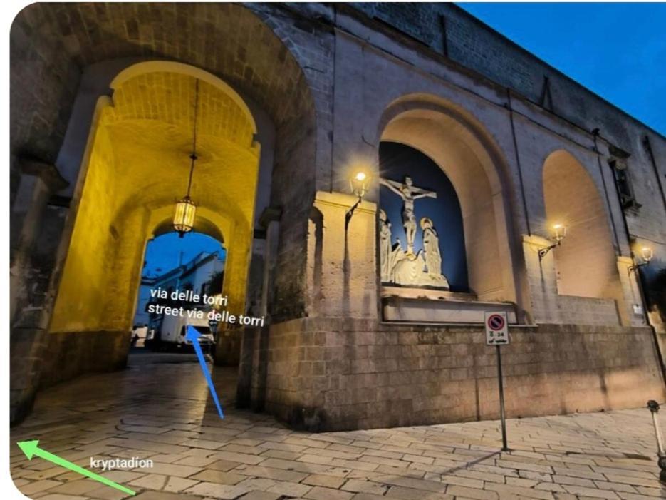 Vila Kryptadion Grottaglie Exteriér fotografie